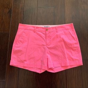 Old Navy Neon Pink Shorts